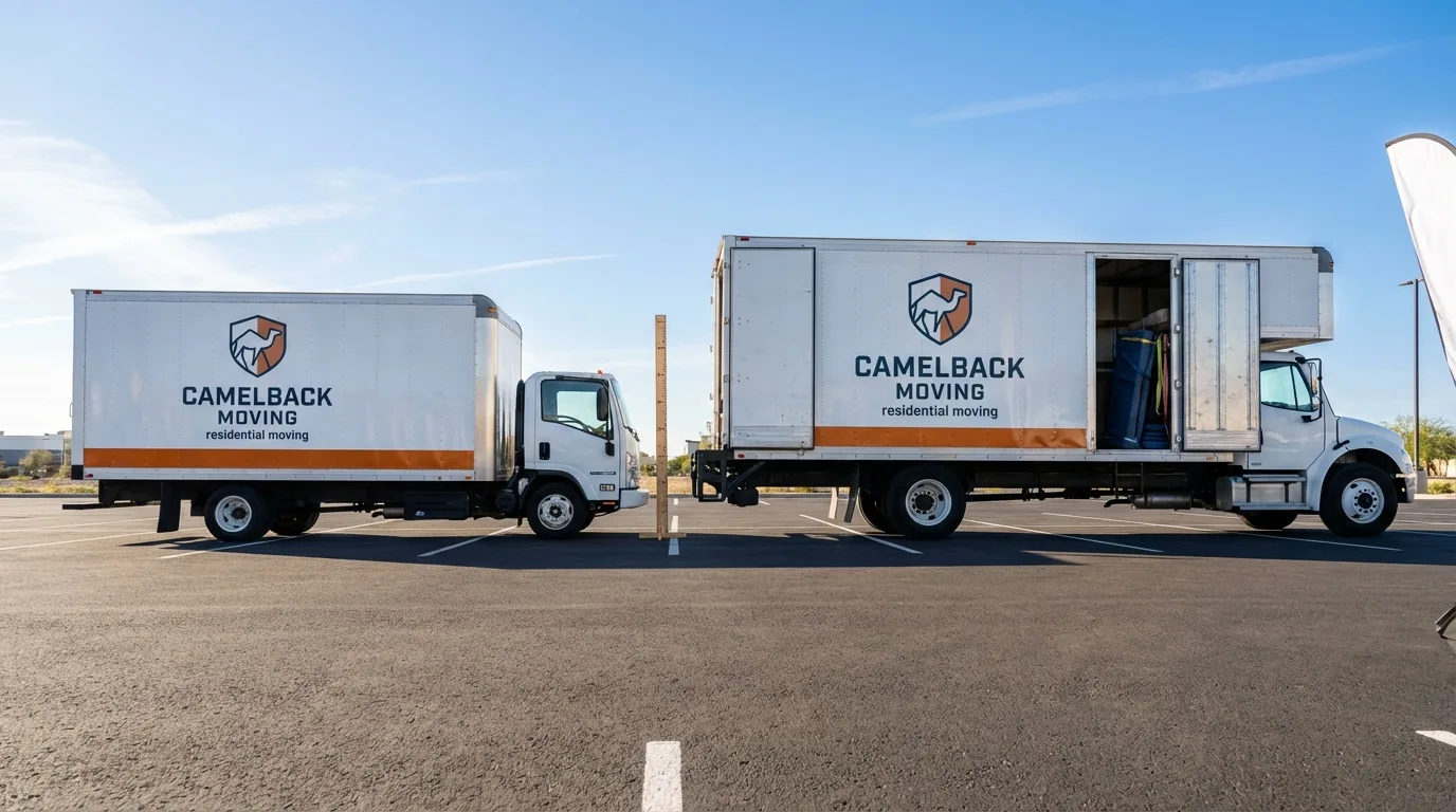 Moving truck size capacity guide in South Bay